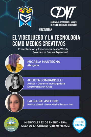 Women in Games Argentina brindará una videoconferencia en Tucumán 5 82594245 576812272868452 5229968194436857856 n
