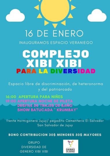 Jujuy LGBT: Verano libre de discriminación, heteronorma y patriarcado 6 83077051 2726772244048194 5256686262567305216 o