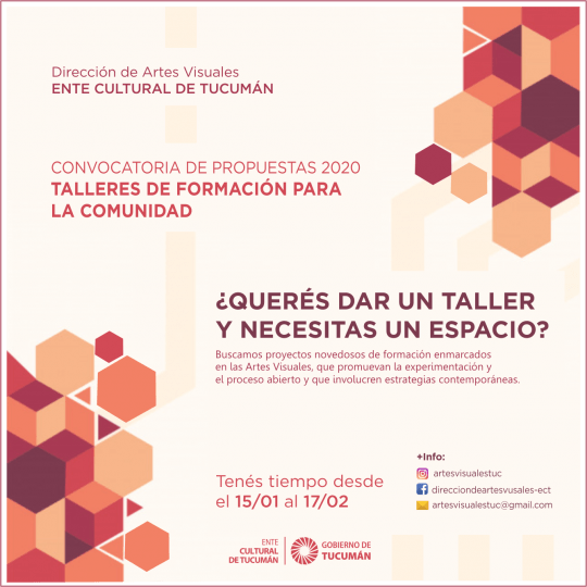 Buscan propuestas novedosas para dar talleres de artes visuales 5 convocatoria proyectos talleres artes visuales 2020