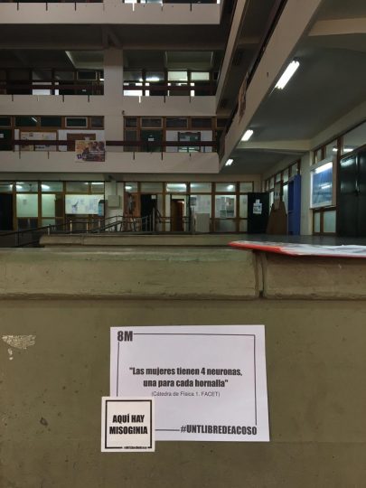 Acoso en la UNT: "Queremos encontrar respuestas y transformaciones sobre lo que vivimos día a día en la Universidad" 7 1adcae4a 7212 43a7 b968 77cb2990649d