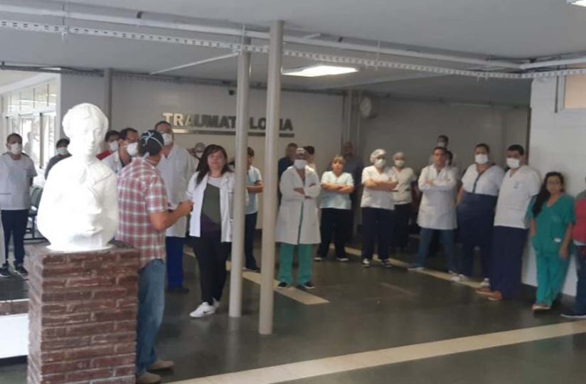"A las deficiencias del sistema de salud las afrontamos con nuestros cuerpos" 6 TRAUM
