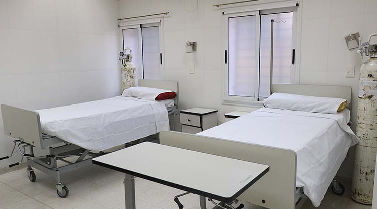 camas para pacientes febriles coronavirus 1