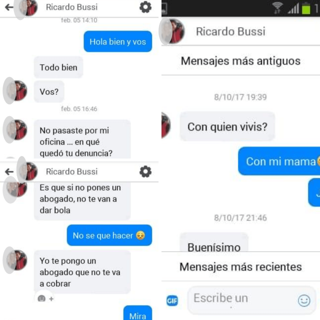 Bussi habría amenazado por mensajes a la joven que lo denunció por abuso 5 Abuso Sexual Ricardo Bussi