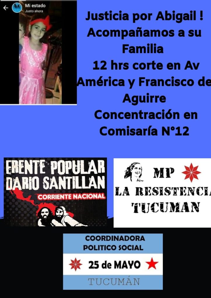 Movilizan en Tucumán por los femicidios de dos niñas 6 WhatsApp Image 2020 10 19 at 01.38.57