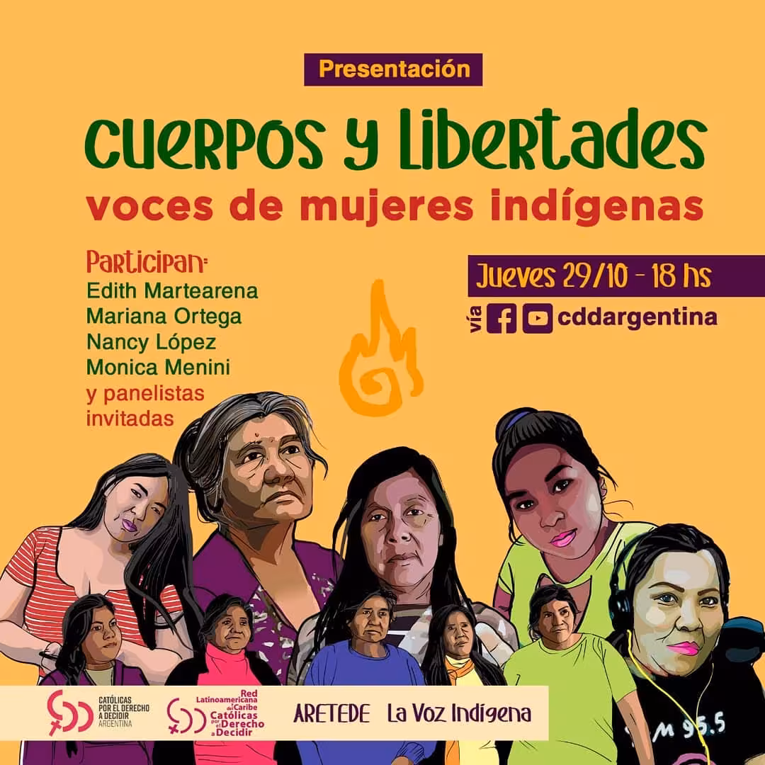 Presentación de la cartilla Cuerpos y Libertades. Voces de Mujeres Indígenas