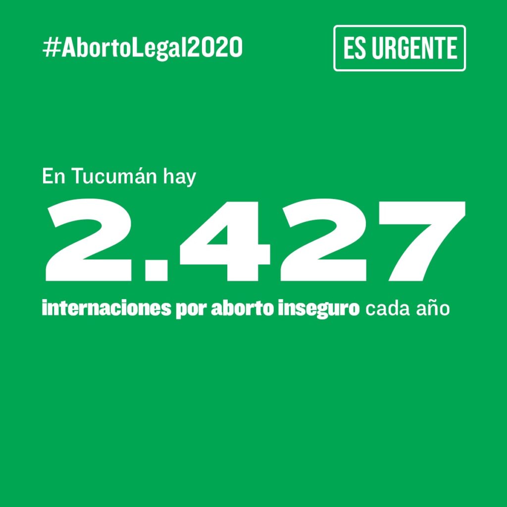#AbortoLegal2020: "En Tucumán cada 4 días una niña es obligada a parir" 7 campana1