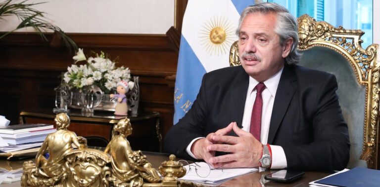 Coronavirus: El Presidente reiteró que la vacunación comenzará entre fines de diciembre y primeros días de enero