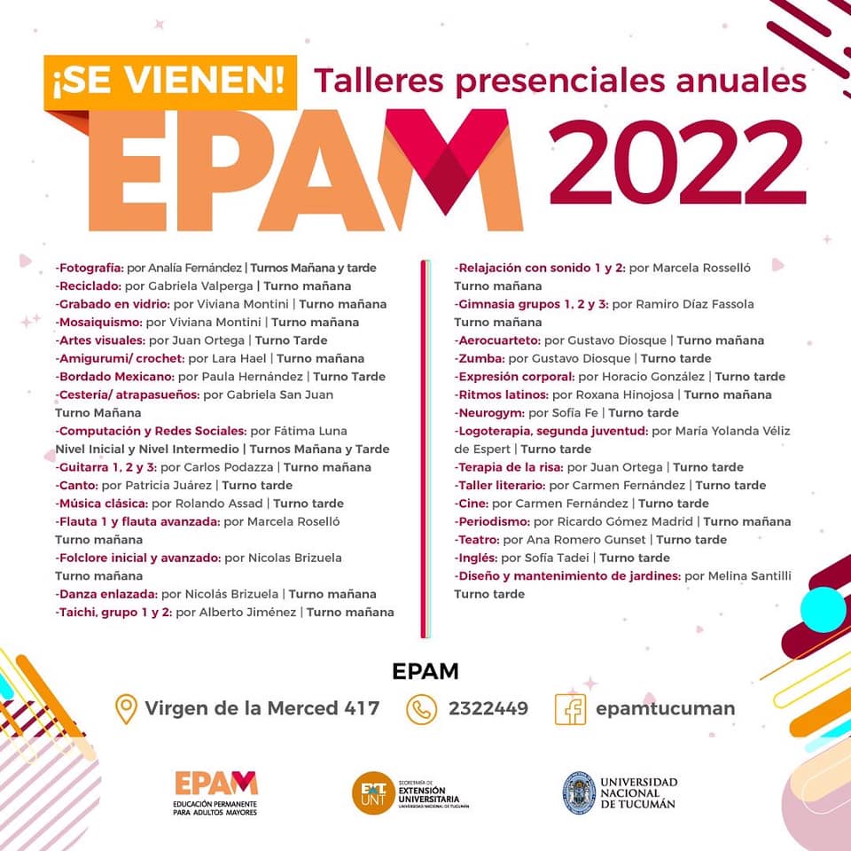Vuelven los talleres presenciales del EPAM para adultos mayores 6 273508112 3901518290074004 433365775468047662 n