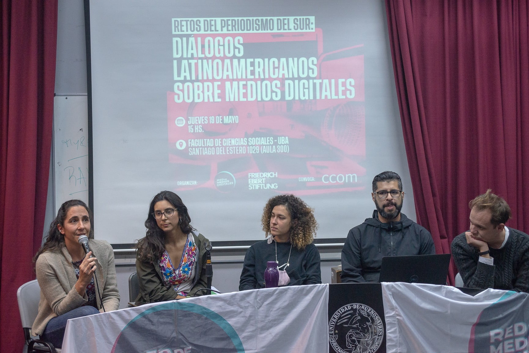 Charla de Periodismo en la Universidad Nacional de Buenos Aires
