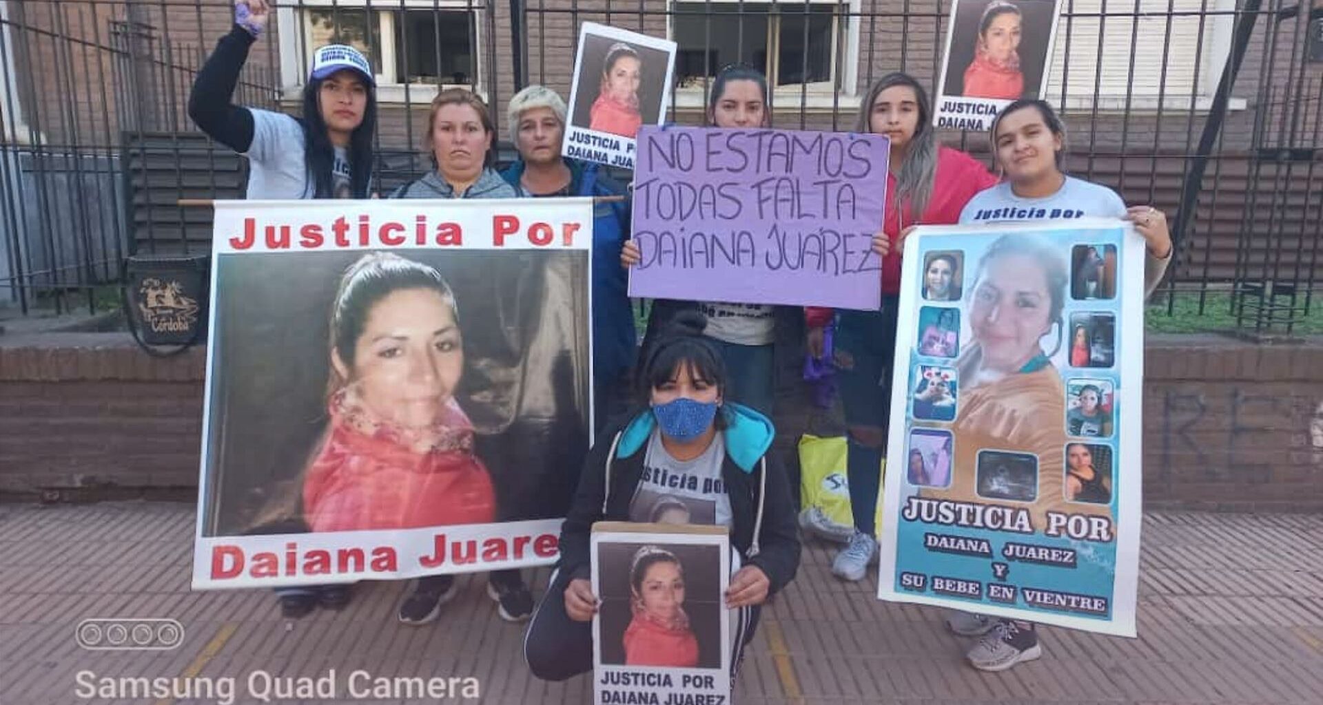 Familiares de Daiana Juárez