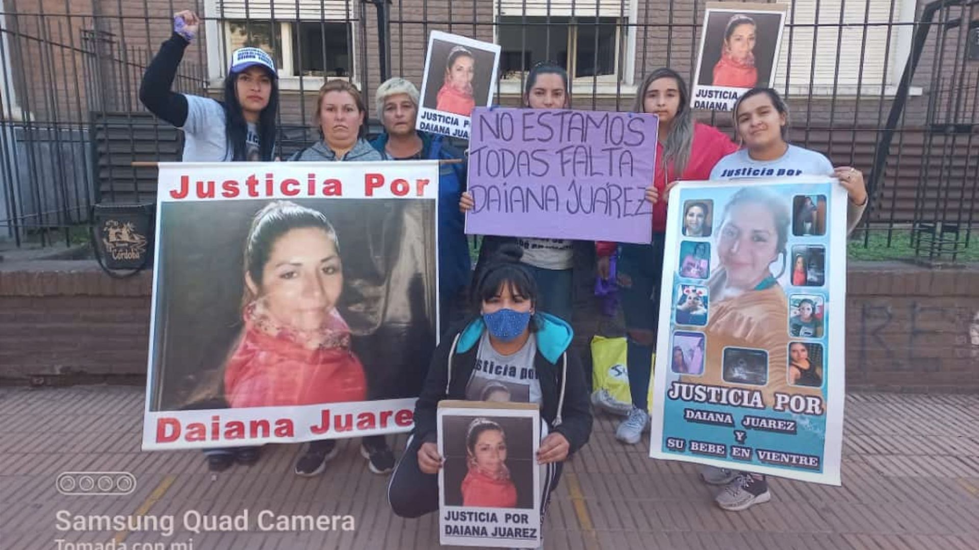 Familiares de Daiana Juárez