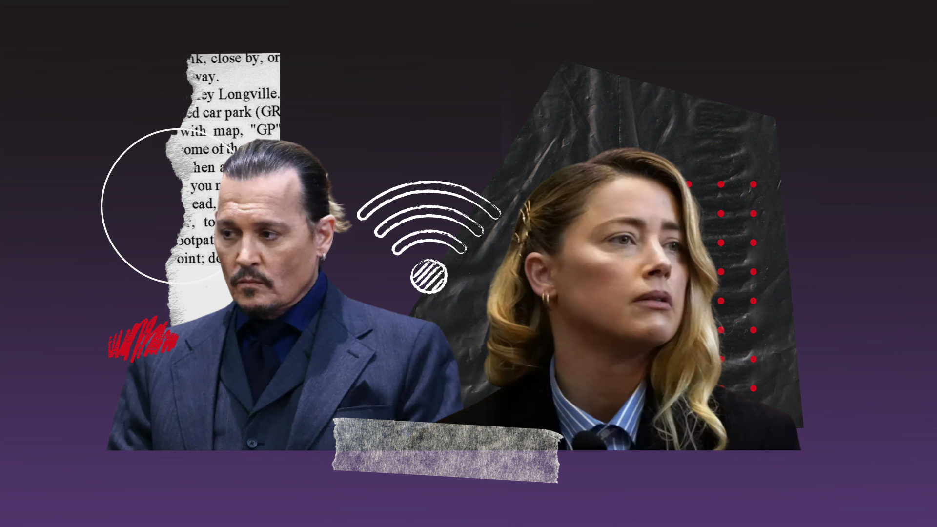 Johnny Depp y Amber Heard