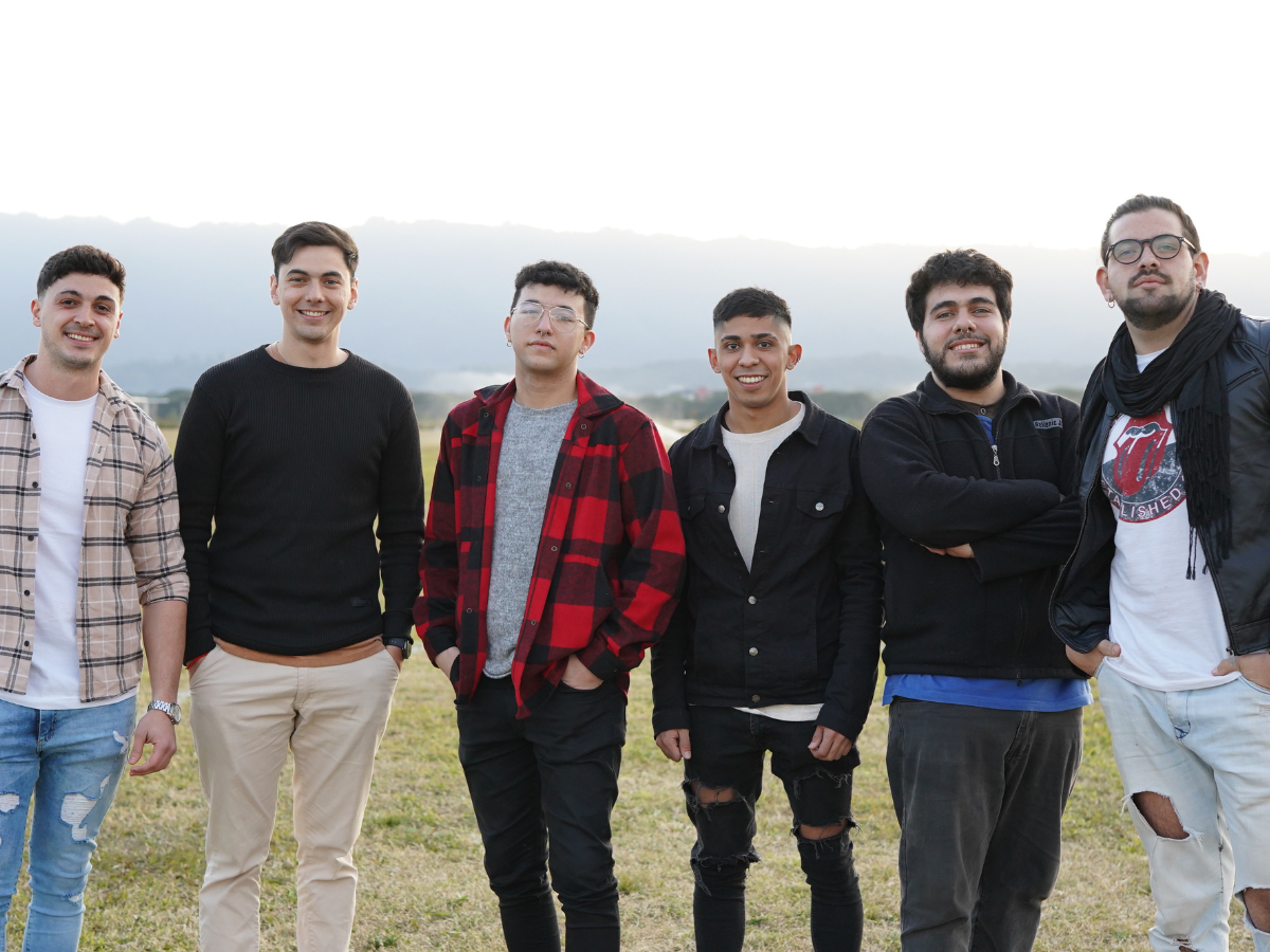 jovenes de banda Cuga Band