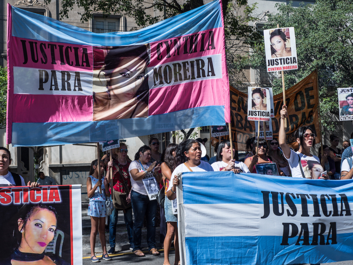 Marcha por el transfemicidio
