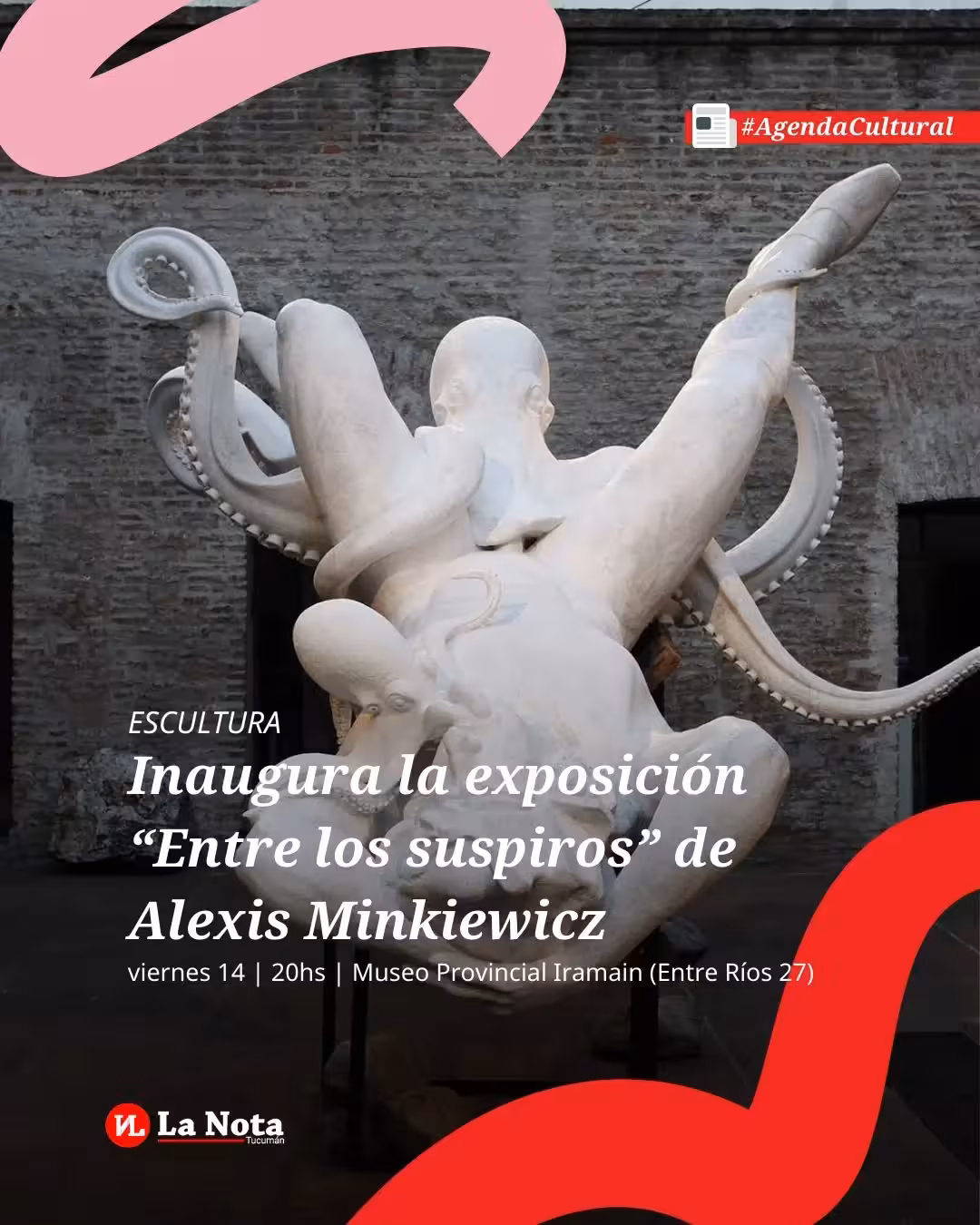 Inaugura la exposición «Entre los suspiros» de Alexis Minkiewicz