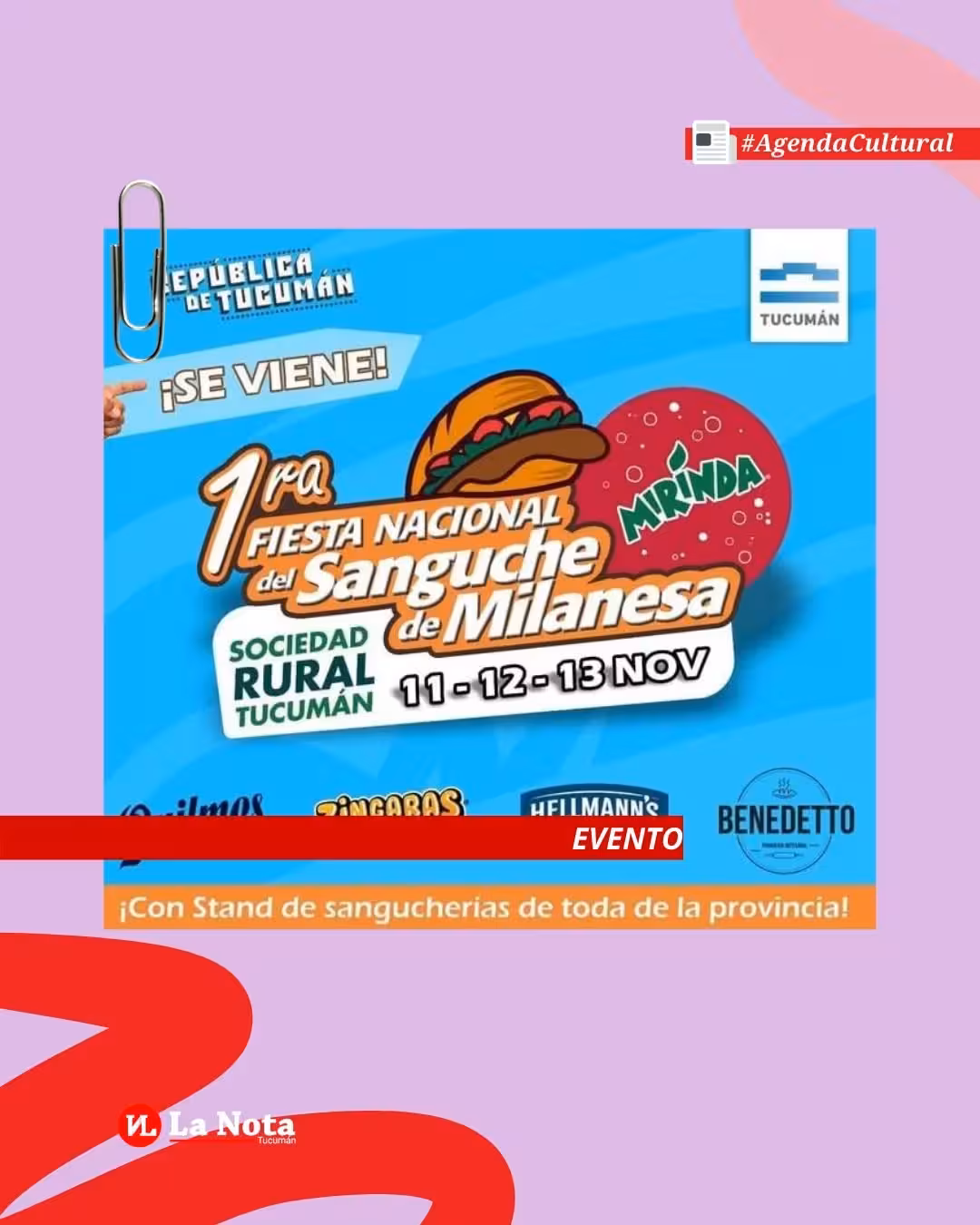 1ra fiesta nacional del sándwich de milanesa