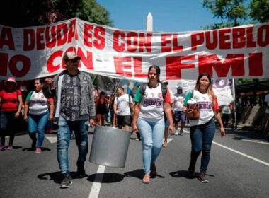 Coordinadora por el Cambio Social FMI Ajuste Deuda Movimientos sociales Organizaciones sociales Foto CCS