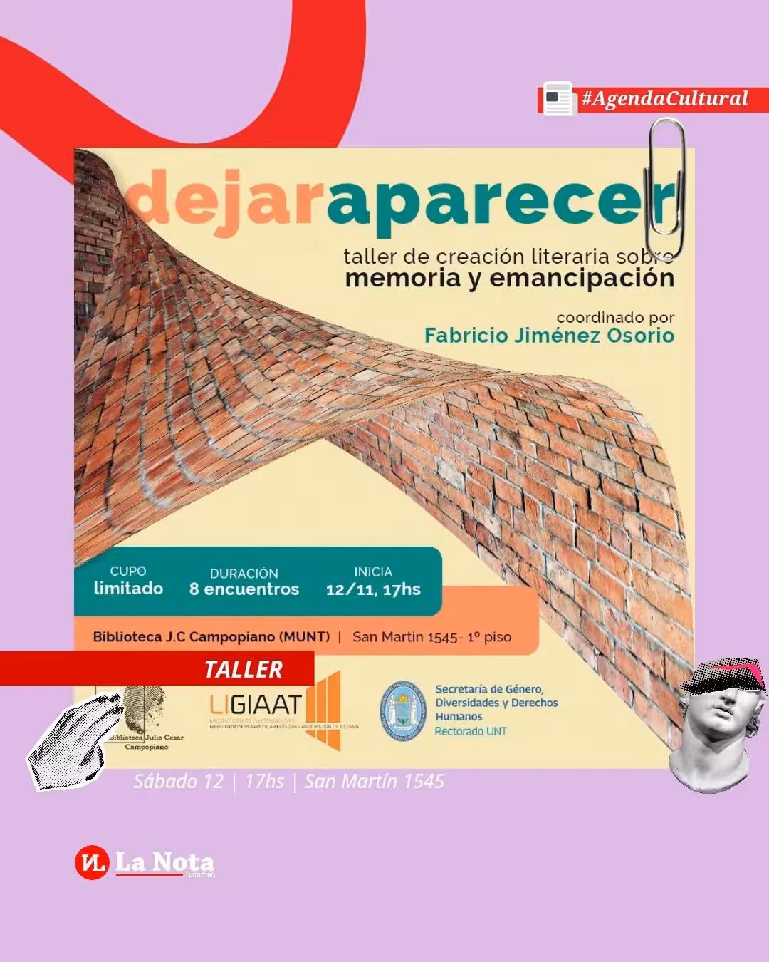 Taller dejar aparecer