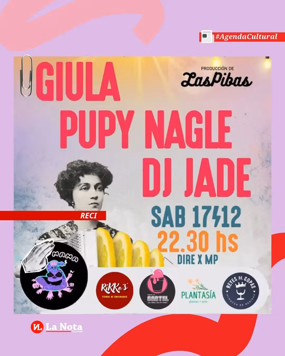 Giula, pupy nagle y dj jade