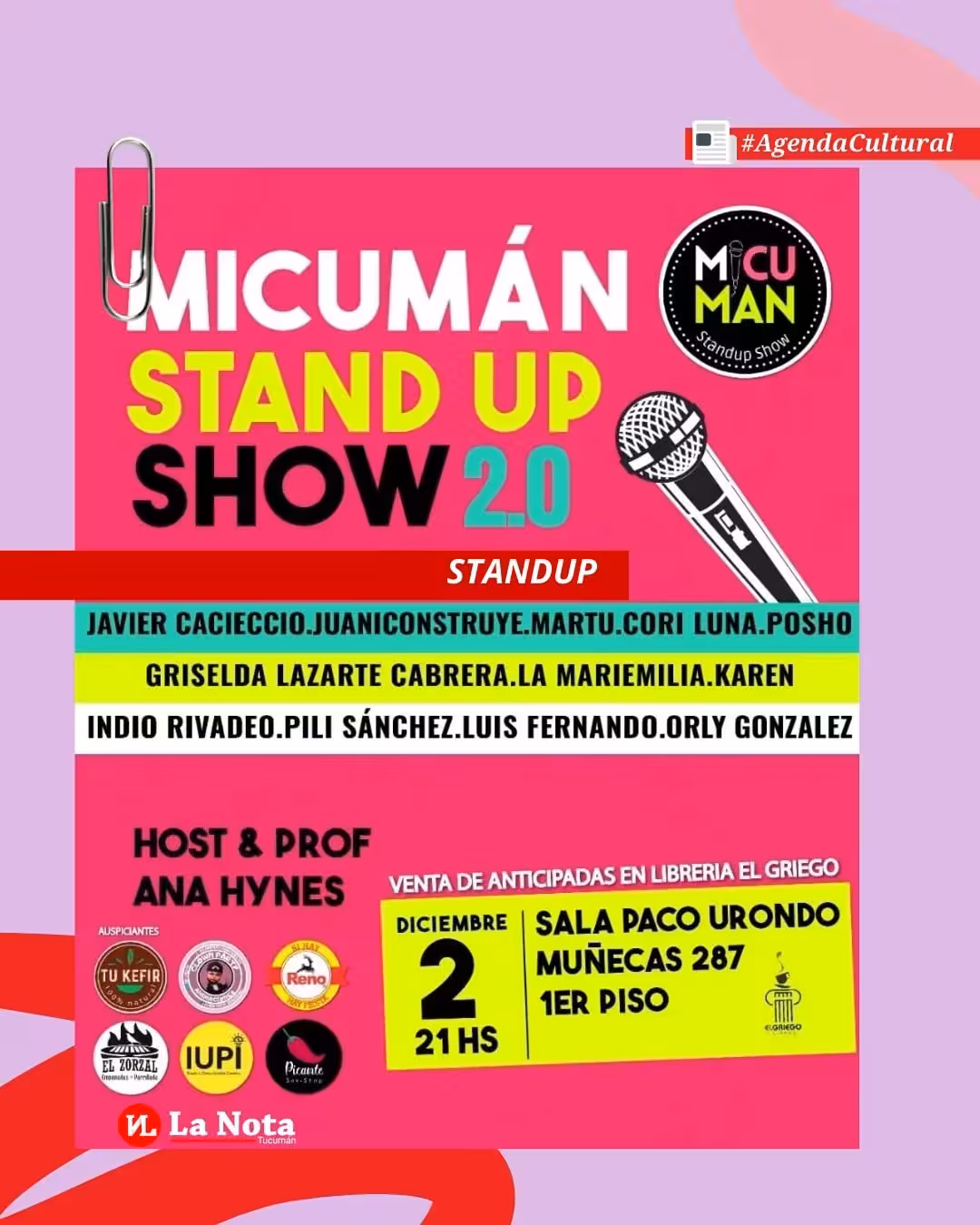 Micumán Stand Up Show 2.0