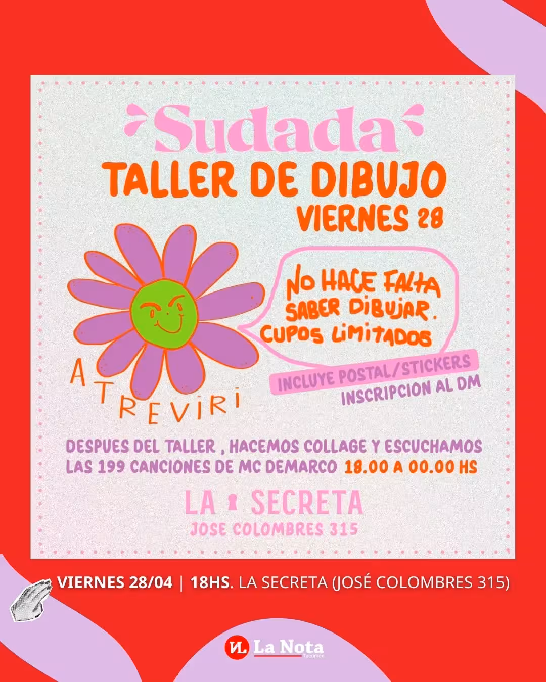 Sudada: taller de dibujo