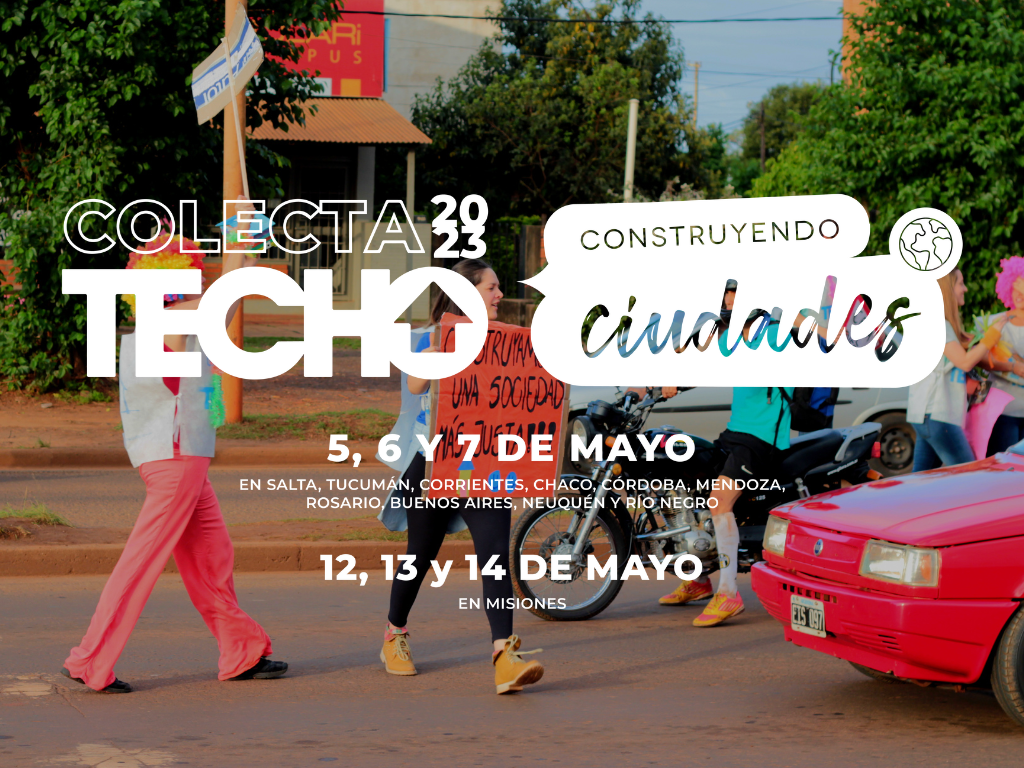 TECHO convoca a las juventudes a participar de su Colecta Anual en todo el país 6 Banner WEB Colecta