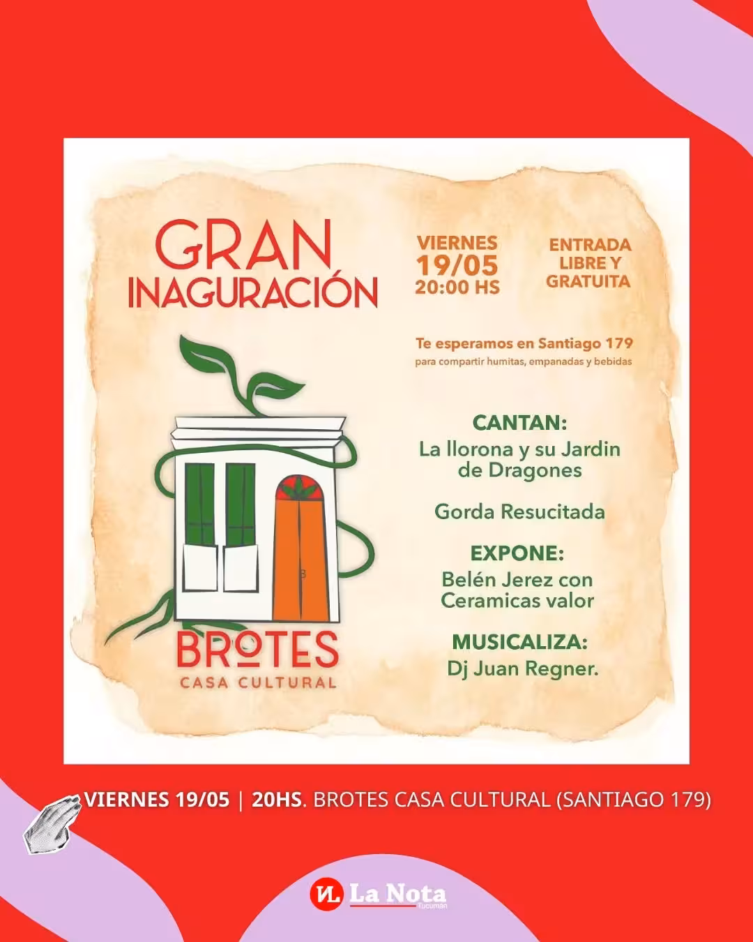 Gran inauguración de Brotes Casa Cultural