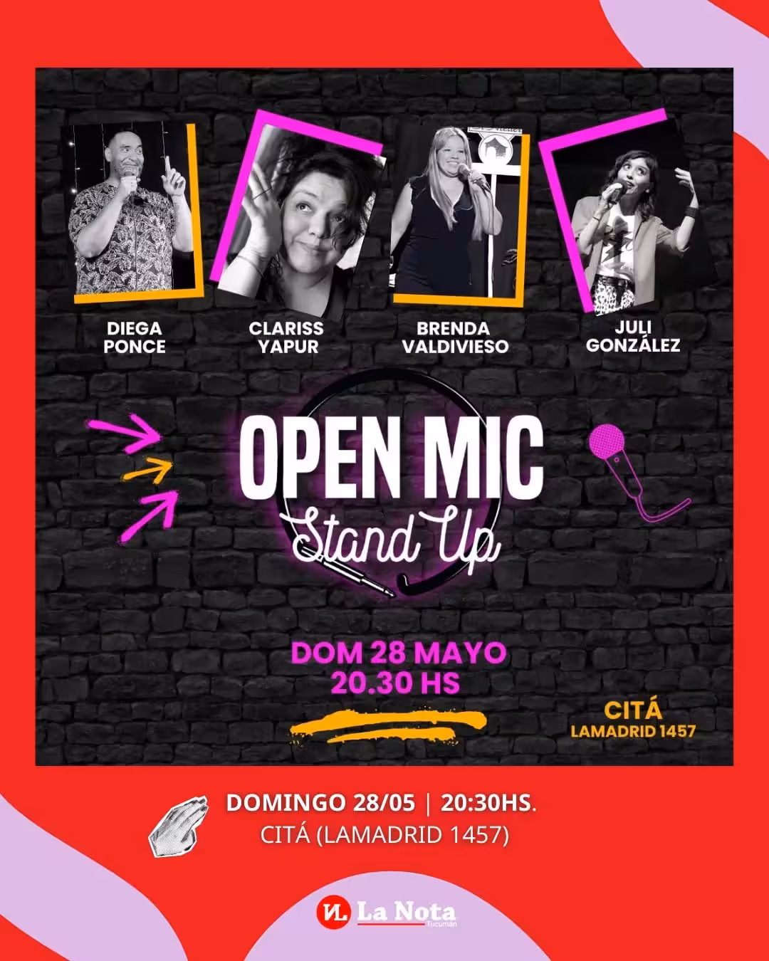 Open Mic de stand up