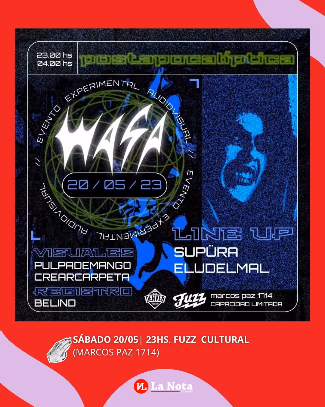 Wasa: evento experimental audiovisual postapocalíptico