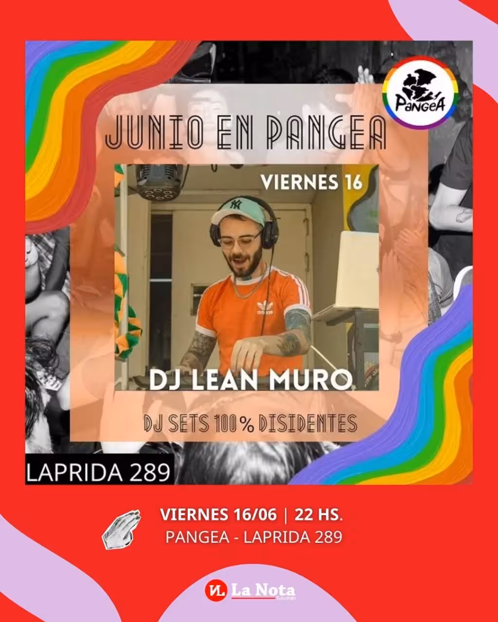 Junio en Pangea: DJ Lean Muro