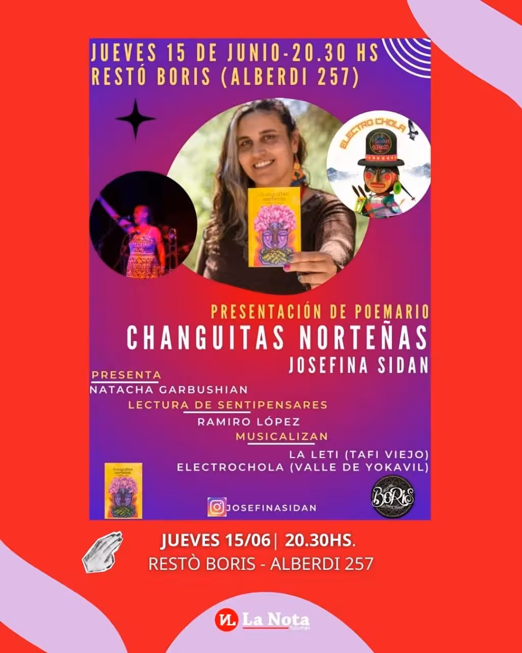 Presentación del poemario Changuitas norteñas, de Josefina Sidan
