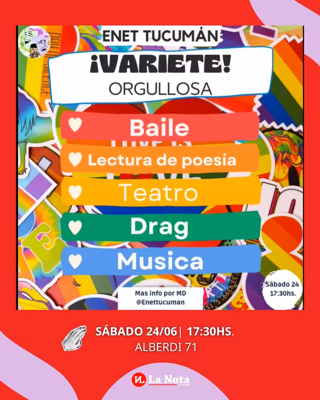 ¡Variete! Orgullosa