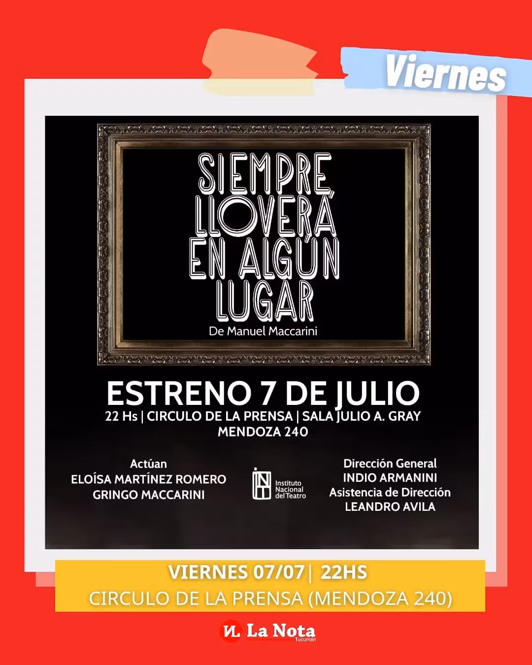 Siempre lloverá en algún lugar