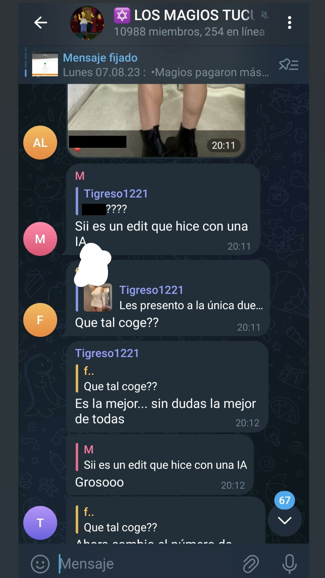 Denuncian Que Se Utiliza Un Grupo De Telegram Para Difundir Fotos De