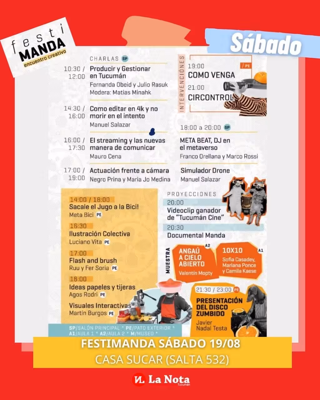 Festimanda: encuentro creativo
