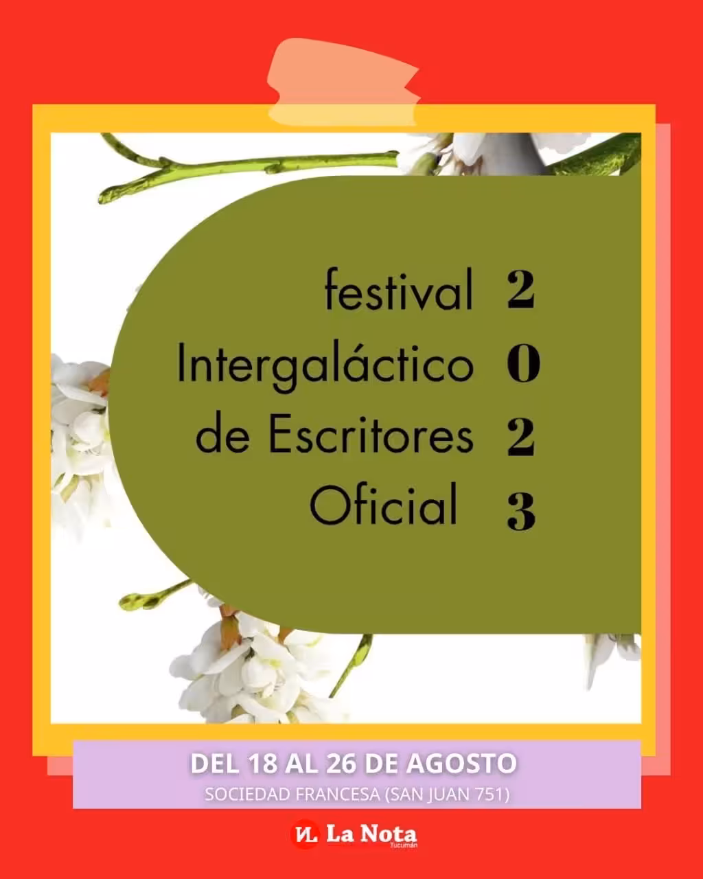 Festival Intergaláctico de Escritores Oficial 2023
