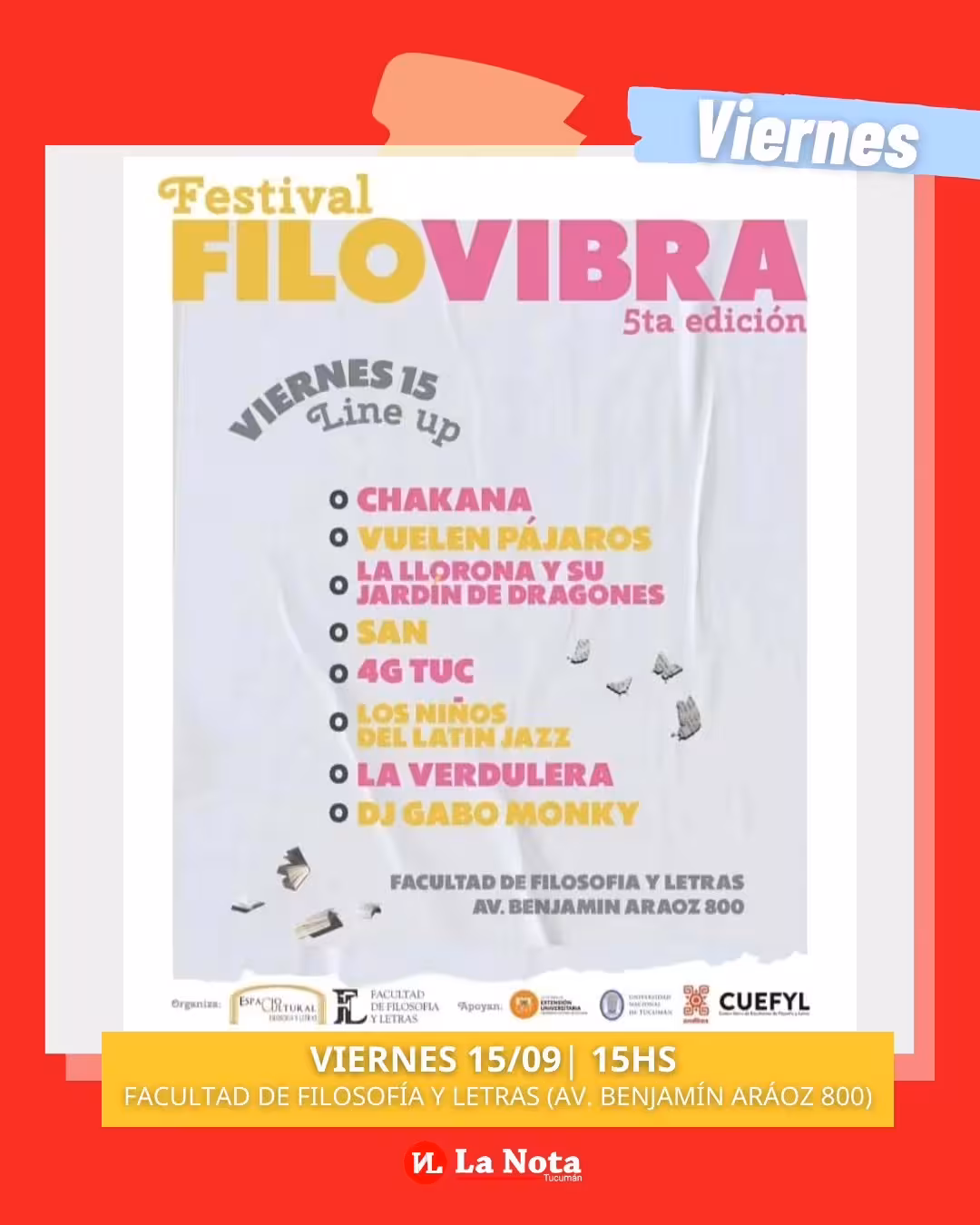 Festival Filovibra, 5ta edición