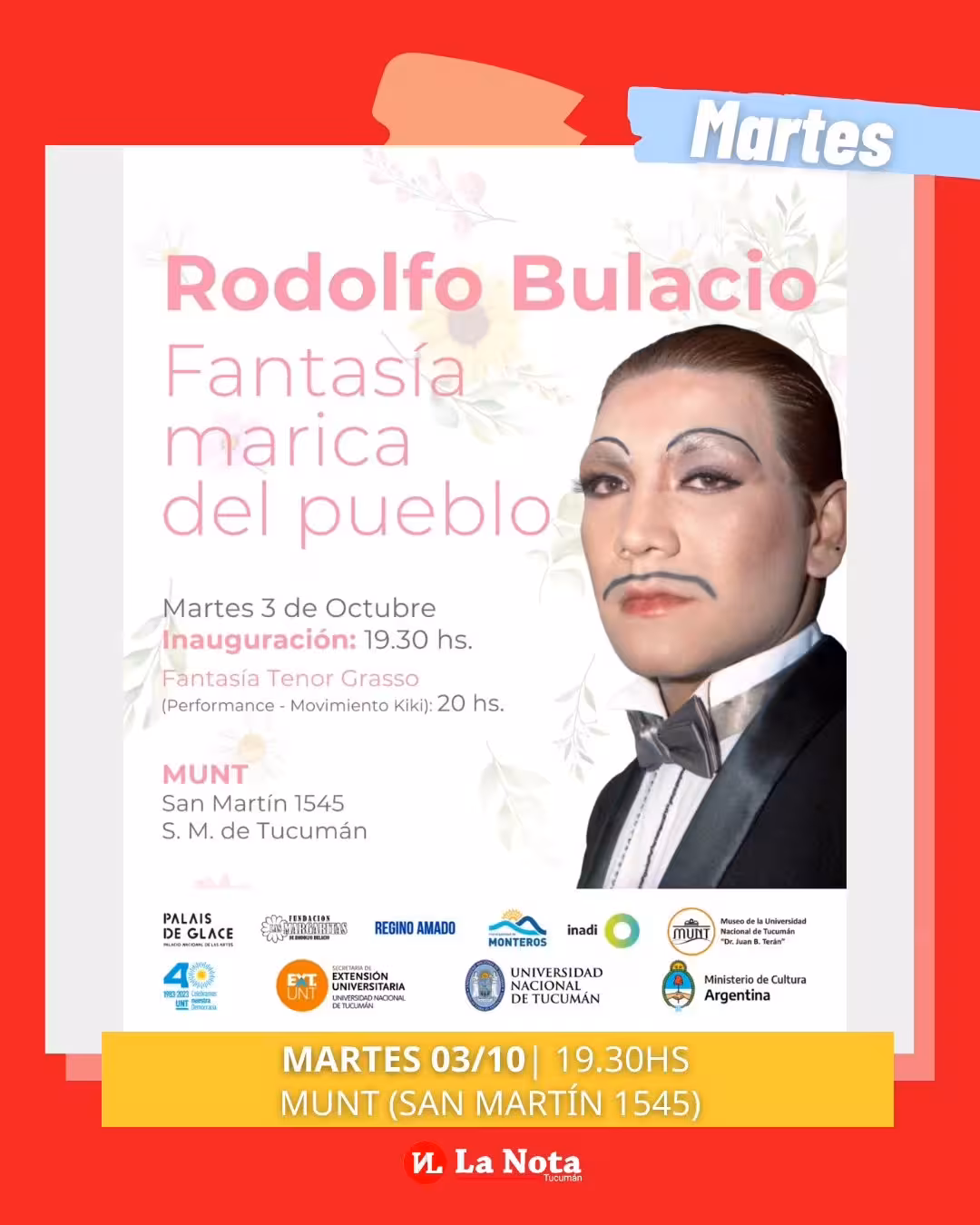 Rodolfo Bulacio: Fantasía marica del pueblo