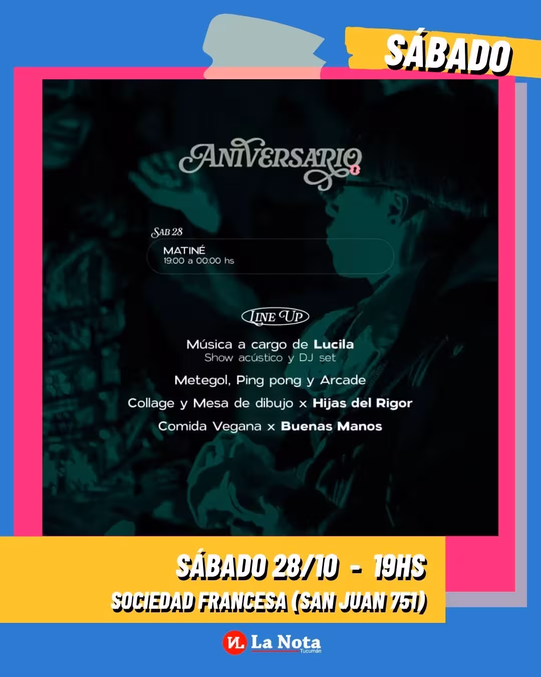 Aniversario: matiné en la Sociedad Francesa