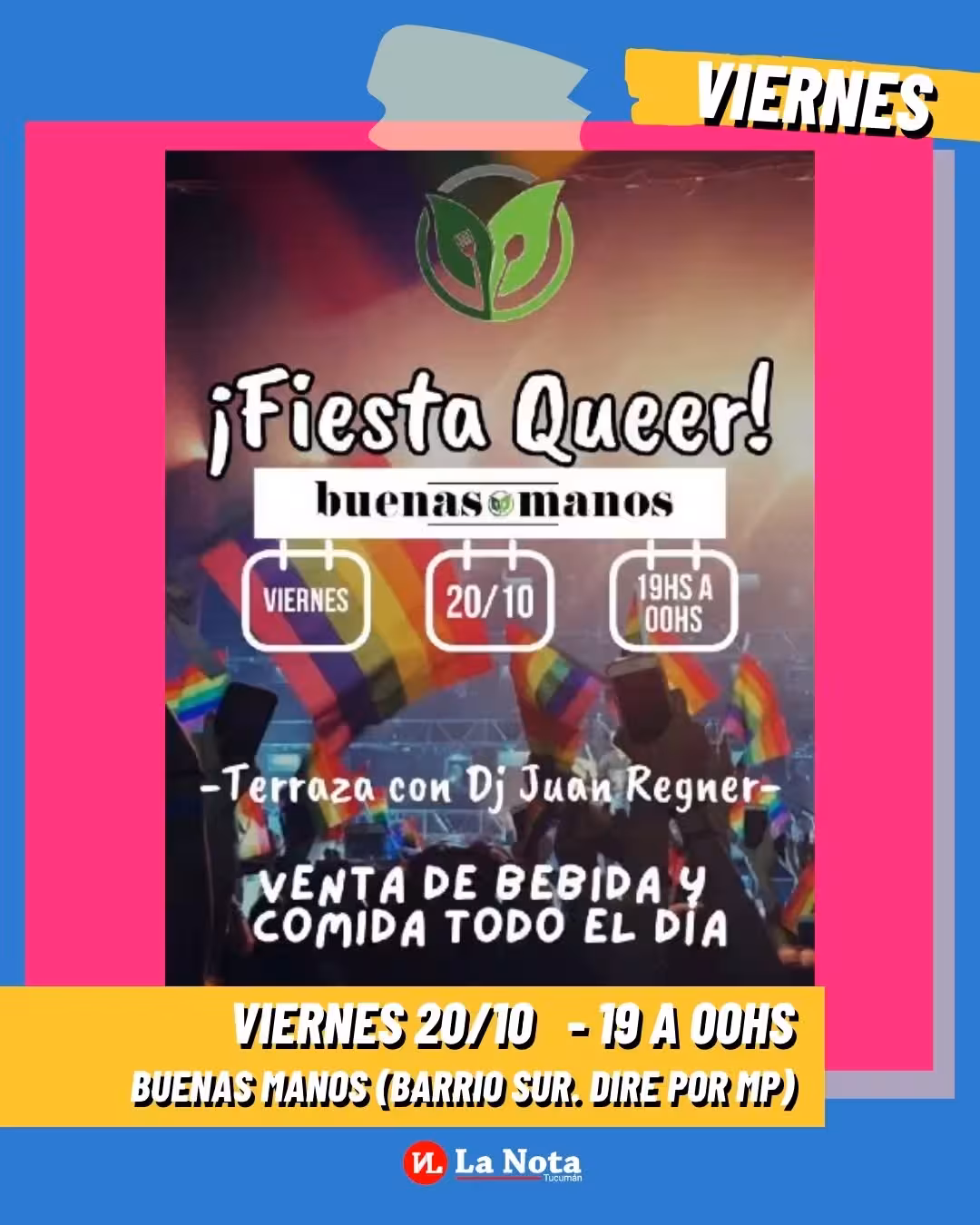 Fiesta Queer en Buenas Manos