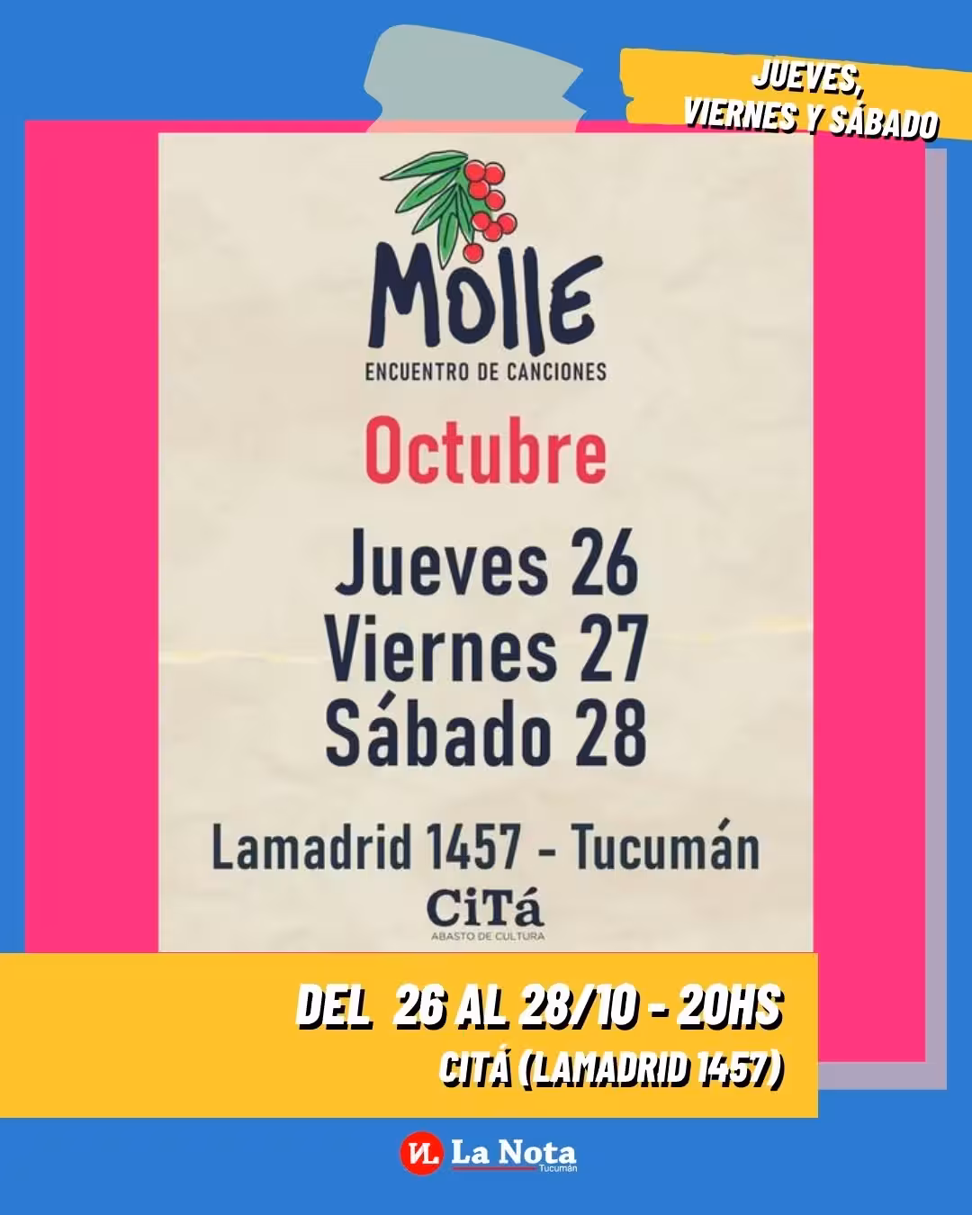 Molle, encuentro de canciones