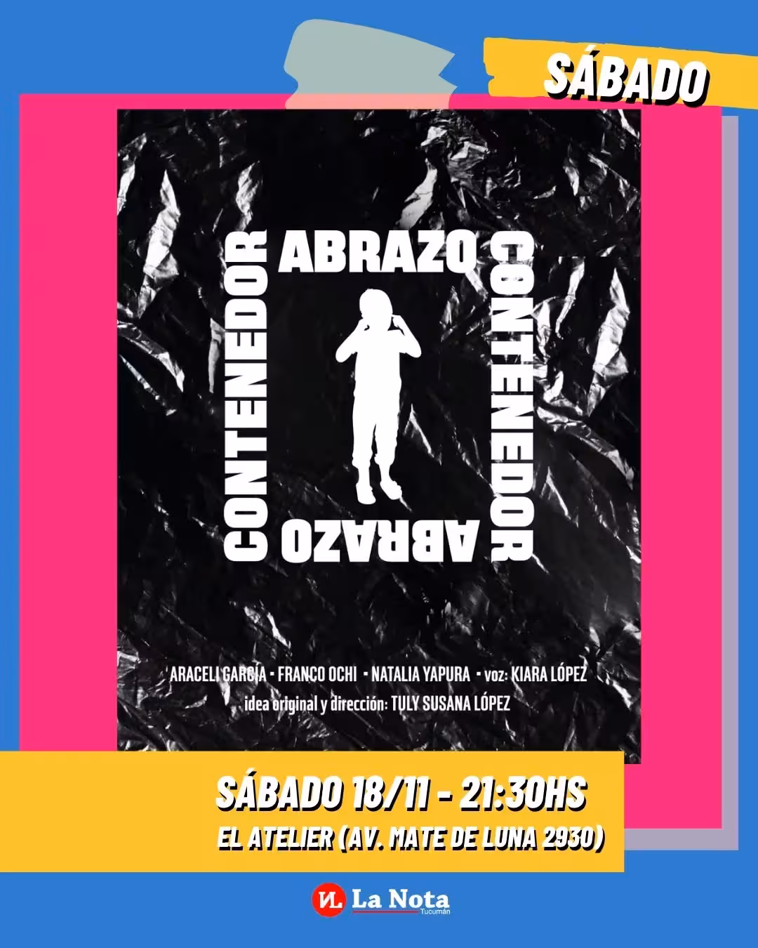 Abrazo contenedor