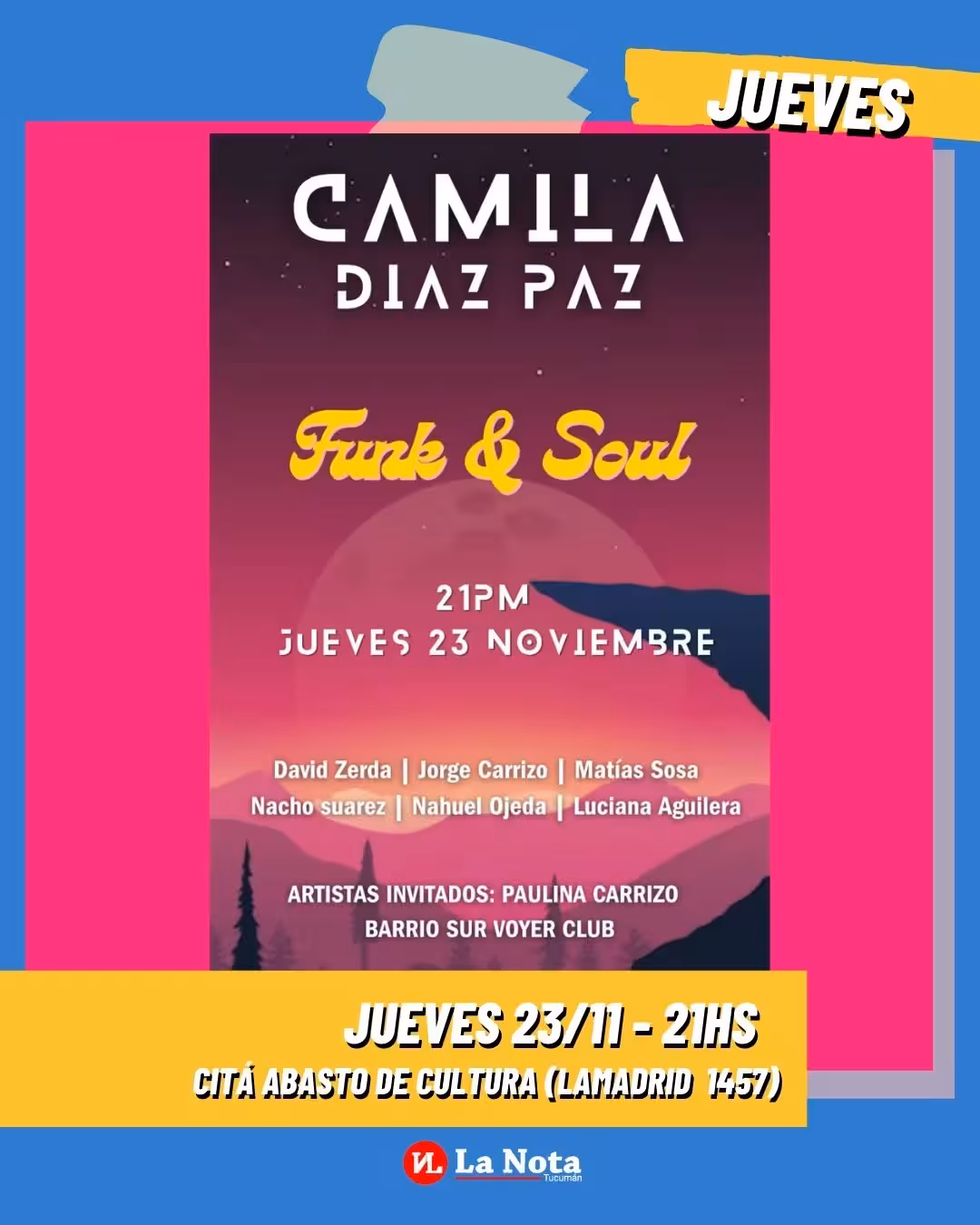 Camila Díaz Paz: Funk & Soul