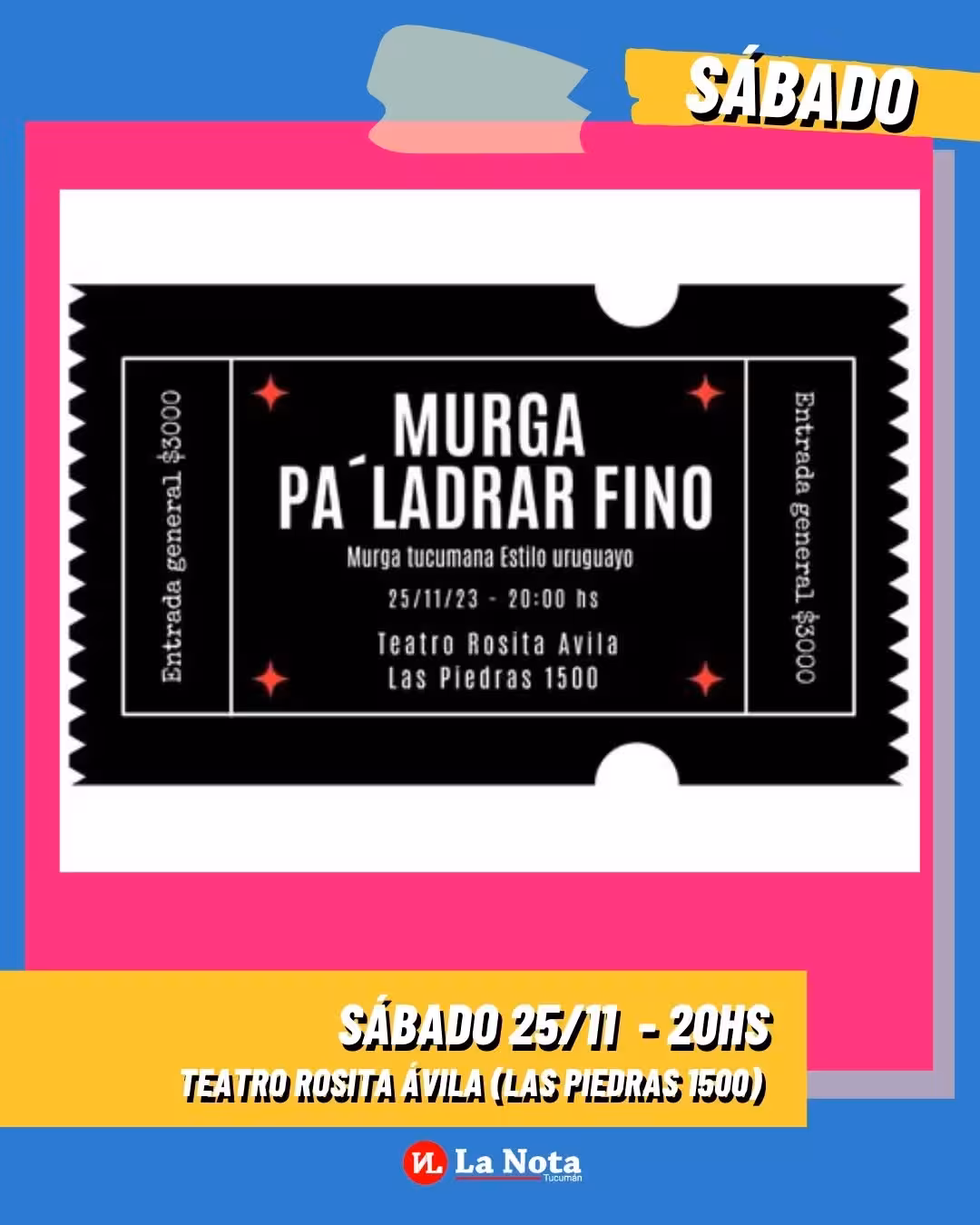 Murga Pa’ Ladrar Fino