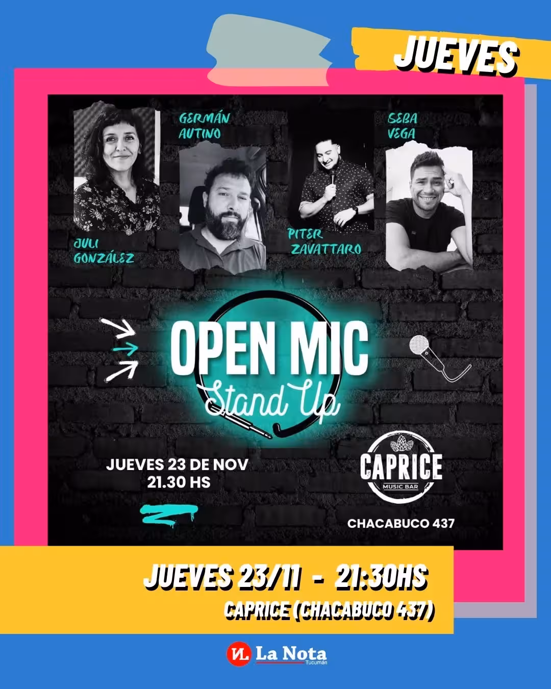 Open mic de stand up