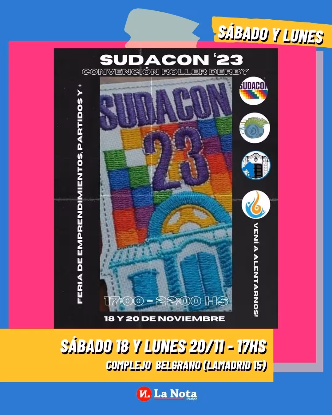 Sudacon ’23: convención de roller derby