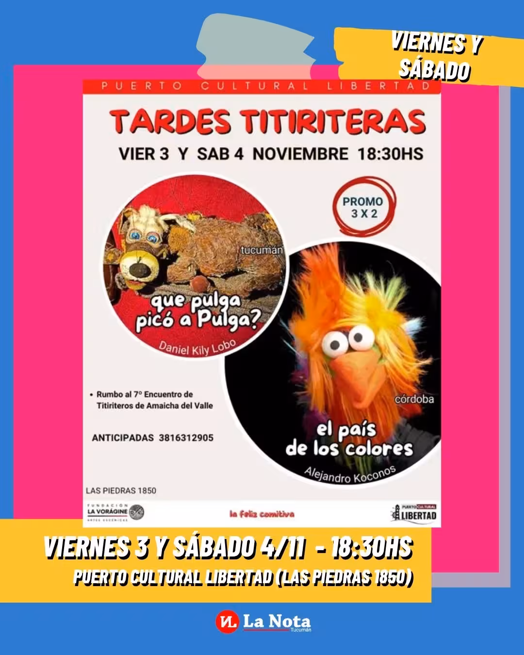 Tardes titiriteras