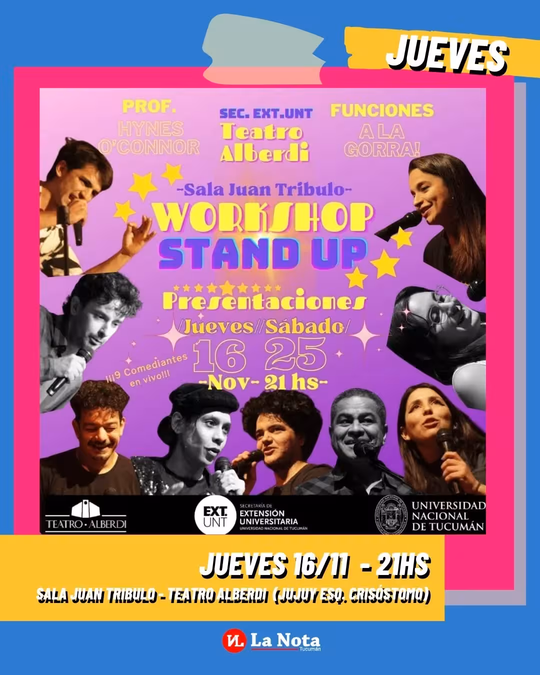 Workshop Stand Up: presentaciones
