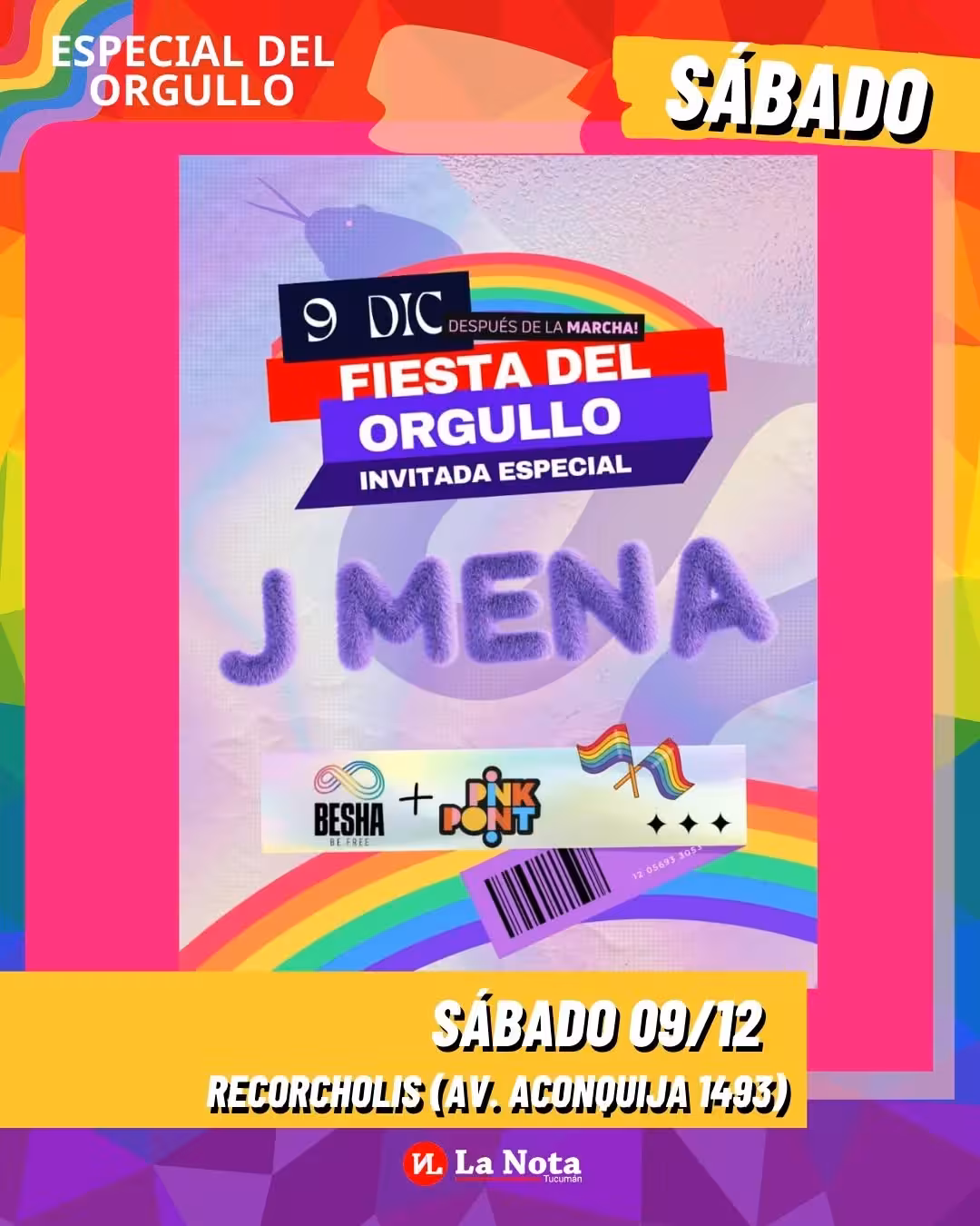 Fiesta del Orgullo con J Mena