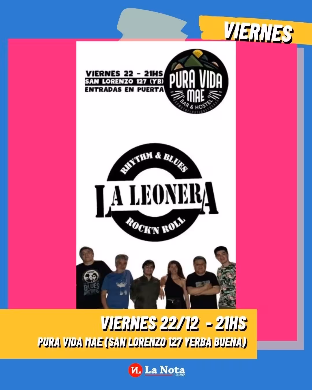 La Leonera en Pura Vida Mae